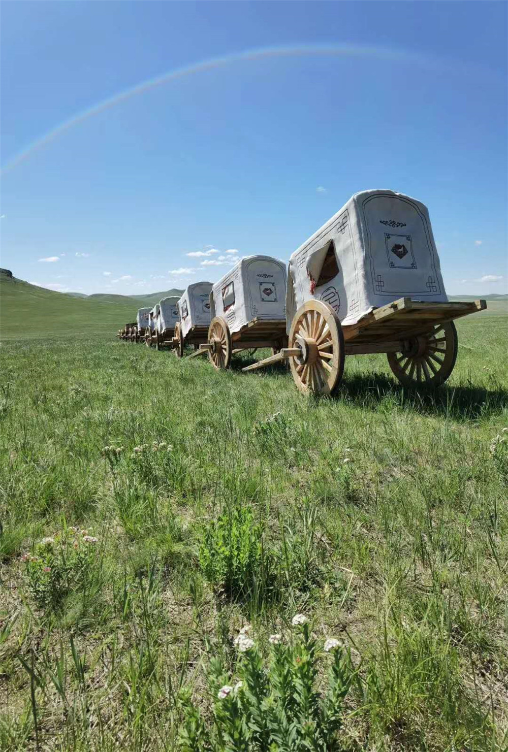 2020年納新草原行 —— 巜狼圖騰》外景拍攝地：烏拉蓋野狼谷