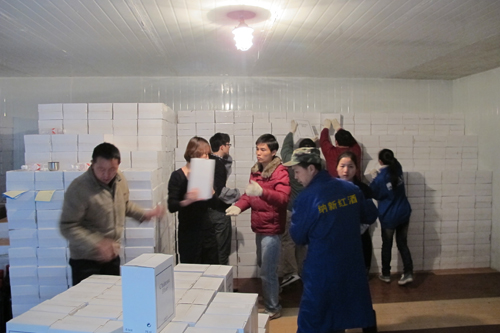 西班牙紅酒入庫